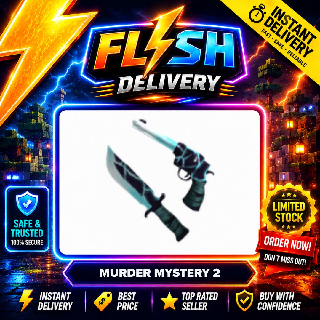 CAVERN SET (CAVERN KNIFE AND CAVERN GUN) - MURDER MYSTERY 2 / MM2