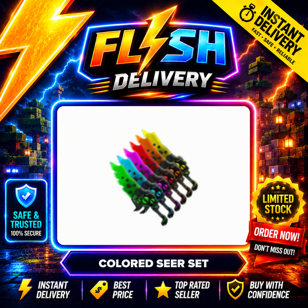 COLORED SEER SET (BLUE, ORANGE, PURPLE, RED, GREEN, YELLOW) - MURDER MYSTERY 2 / MM2