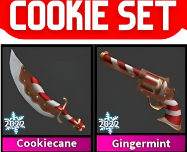 Cookie Set (Cookiecane + Gingermint) - MURDER MYSTERY 2 - MM2