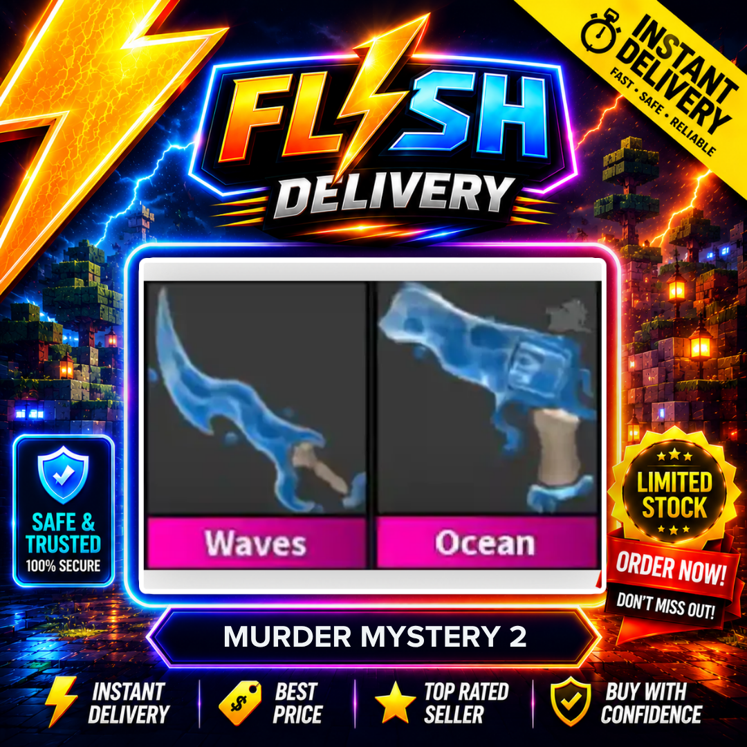 OCEAN SET (WAVES + OCEAN) - MURDER MYSTERY 2 / MM2