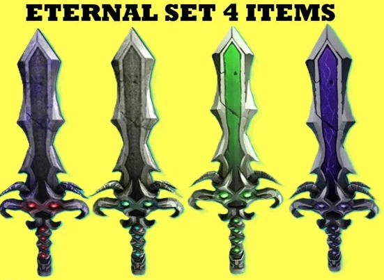 Eternal Set (Eternal I, Eternal II, Eternal III, Eternal IV) - MURDER MYSTERY 2 - MM2