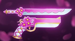 SAKURA SET (SAKURA KNIFE + BLOSSOM) - MURDER MYSTERY 2 / MM2