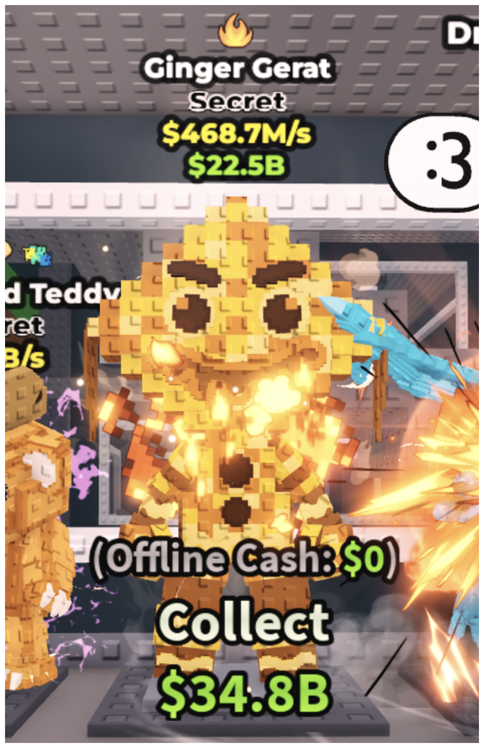 Gold Ginger Gerat (468.7M/s) – FIRE – SECRET – STEAL A BRAINROT – FAST DELIVERY & TRUSTED #L7CR5Y