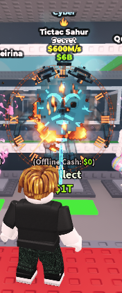 CYBER Tictac sahur 600m/s-900m/s +1 trait ( fast delivery )