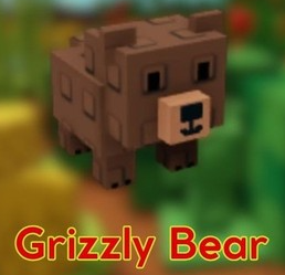 GRIZZLY BEAR - GROW A GARDEN
