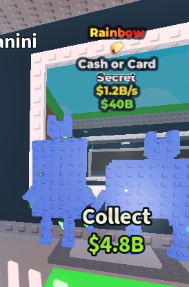 OVER 1B!Cash Or Card 1.2B/s Rainbow
