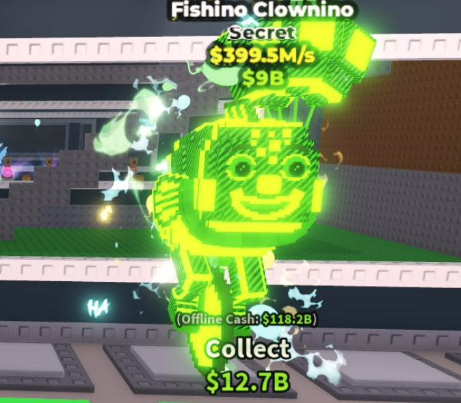 Radioactive Fishino Clownino 399.5 M/s || Fast Delivery| The Best Price Guarantee | Limited Offer|Steal a Brainrot (SaB) Rarest!