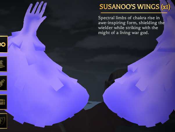 SUSANOO WINGS - ATTACK ON TITAN REVOLUTION / AOTR