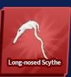 Long-nosed Scythe