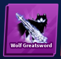 Wolf Greatsword