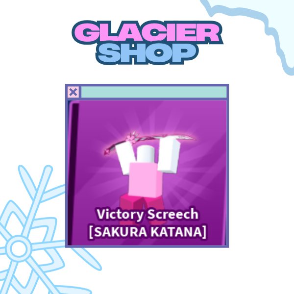 Victory Screech - Sakura Katana Emote ( Limited )