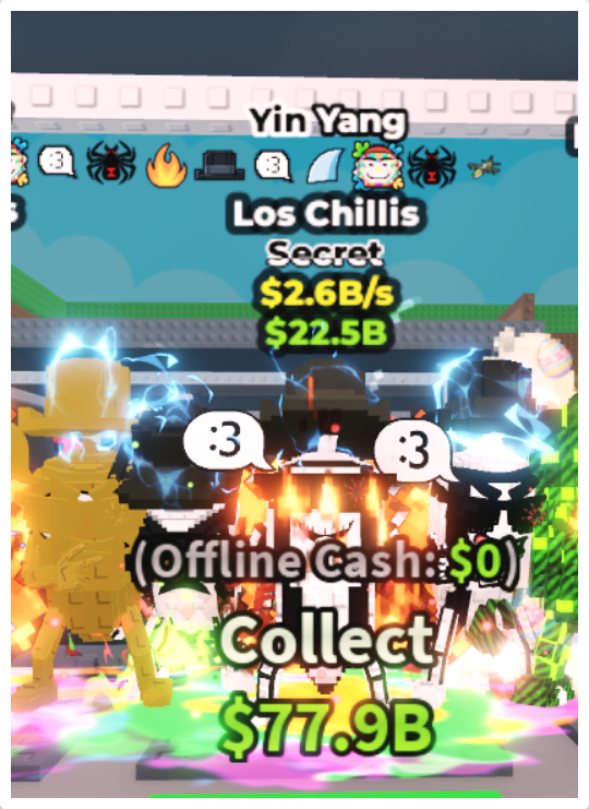 Yin Yang Los Chillis (2.6B/s) – 7 TRAITS – SECRET – STEAL A BRAINROT – FAST DELIVERY & TRUSTED #A2RE7N