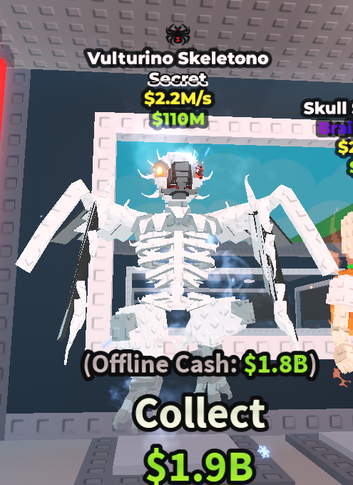 Vulturino Skeletono 2M/s (1 Traits)