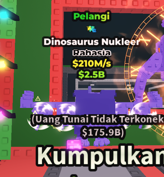 nuclearo dinossauro rainbow 210M/s