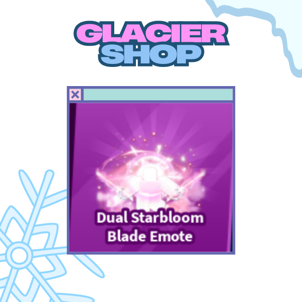 Dual Starbloom Blade Emote ( Limited )