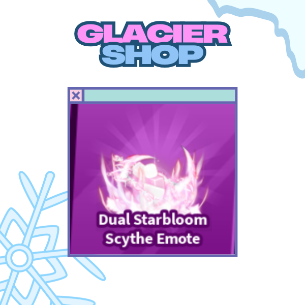 Dual Starbloom Scythe Emote ( Limited )
