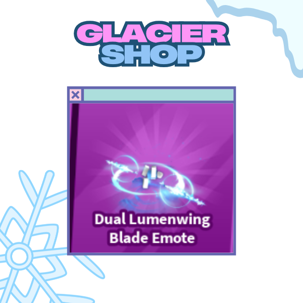 Dual Lumenwing Blade Emote ( Limited )