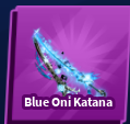 Blue Oni Katana