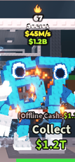 ✨ 45M/s ✨ 67 - 1 Trait Secret | Steal A Brainrot ⚡ FAST DELIVERY⚡