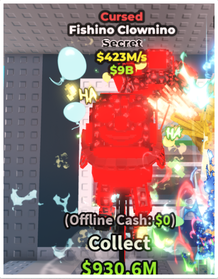 Cursed Fishino Clownino (423M/s) – NO TRAITS – SECRET – STEAL A BRAINROT – FAST DELIVERY & TRUSTED #T9JX4H