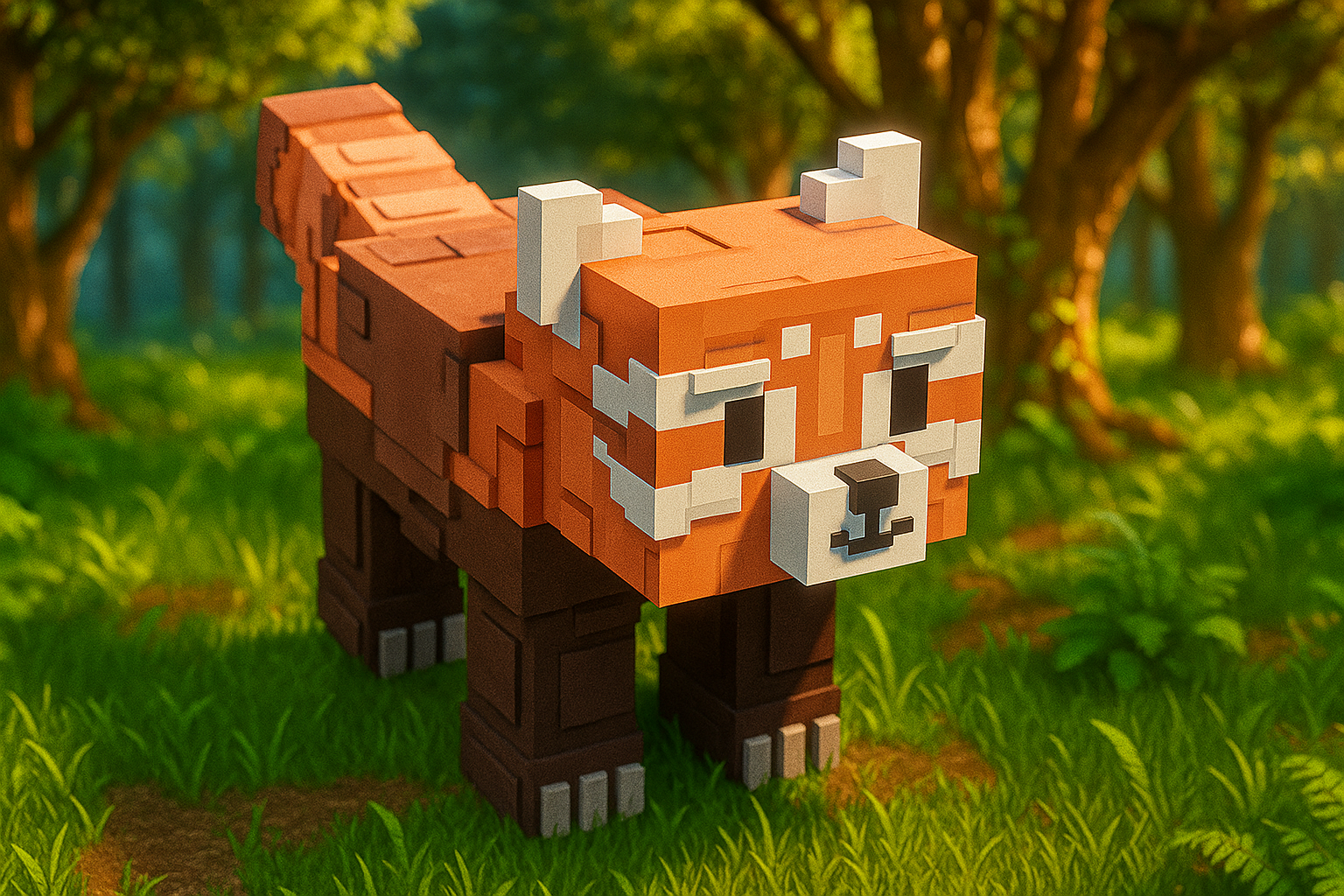 Red Panda New Pet