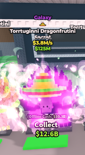 [ Secret ] Galaxy Torrtuginni Dragonfrutini With Mexico Hat Trait 3.8M/Sec | Ready Unit✅ | INSTANT DELIVERY✅