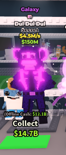 [ Secret ] Galaxy Dul Dul Dul With Nyan Trait 4.5M/Sec | Ready Unit✅ | INSTANT DELIVERY✅