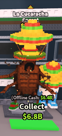 [ Secret ] La Cucaracha With Mexico Hat Trait 2.3M/Sec | Ready Unit✅ | INSTANT DELIVERY✅