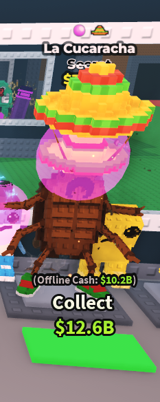 [ Secret ] La Cucaracha With Bubblegum , Mexico Hat Trait 3.8M/Sec | Ready Unit✅ | INSTANT DELIVERY✅