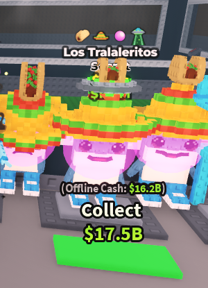 [ Secret ] Los Tralaleritos With Taco , Mexico Hat , Bubblegum , UFO Trait 6M/Sec | Ready Unit✅ | INSTANT DELIVERY✅