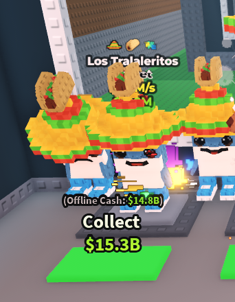 [ Secret ] Los Tralaleritos With Mexico Hat , Taco , Glitch Trait 5.5M/Sec | Ready Unit✅ | INSTANT DELIVERY✅