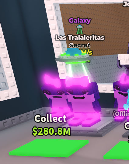 [ Secret ] Galaxy Las Tralaleritas With UFO Trait 5.8M/Sec | Ready Unit✅ | INSTANT DELIVERY✅