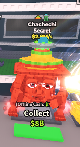 [ Secret ] Chachechi With Mexico Hat , UFO Trait 2.8M/Sec | Ready Unit✅ | INSTANT DELIVERY✅