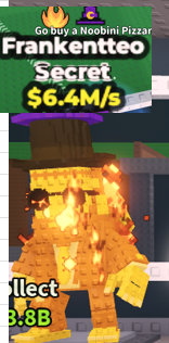 ✨ 6.4M/s ⭐ Gold Frankentteo - 2 Traits Secret | Steal A Brainrot ⚡ FAST DELIVERY⚡