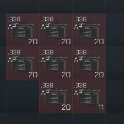 .338 Lapua Mag AP AWM Ammo (10 Rounds)