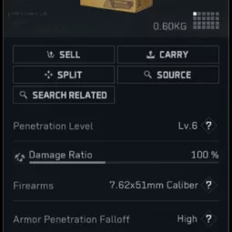 7.61x51 M61 Ammo 60 round