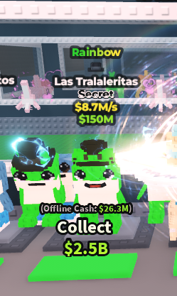 [ Secret ] Rainbow Las Tralaleritas With Matteo Hat Trait 8.7M/Sec | Ready Unit✅ | INSTANT DELIVERY✅