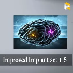 Improved Implant set + 5 x5