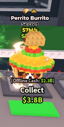 [ Secret ] Perrito Burrito With Taco , Mexico Hat Trait 7M/Sec | Ready Unit✅ | INSTANT DELIVERY✅