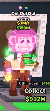 [ Secret ] Dul Dul Dul With Bubblegum , Glitch Trait 3M/Sec | Ready Unit✅ | INSTANT DELIVERY✅