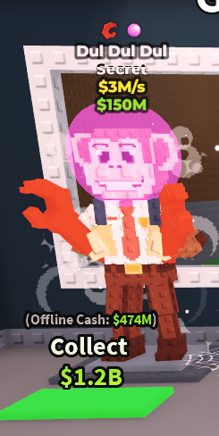 [ Secret ] Dul Dul Dul With Bubblegum , Crab Trait 3M/Sec | Ready Unit✅ | INSTANT DELIVERY✅