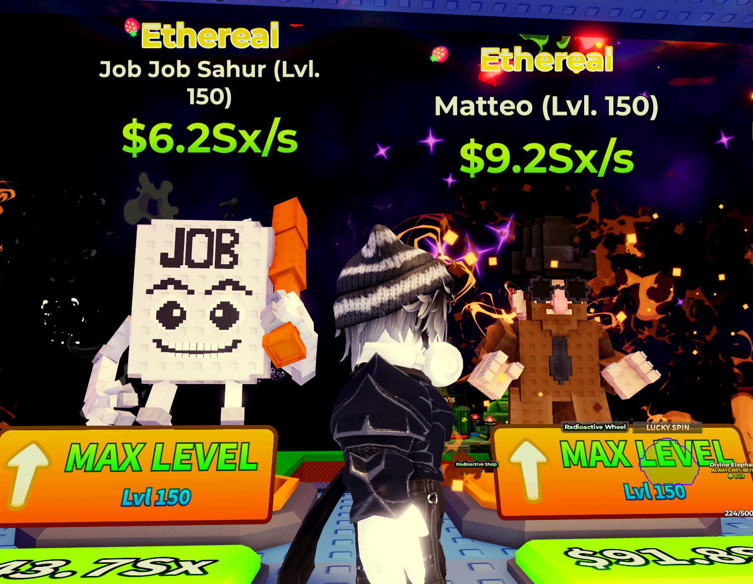 Matteo + Job Job Sahur Lv150 | Nuke For Brainrots