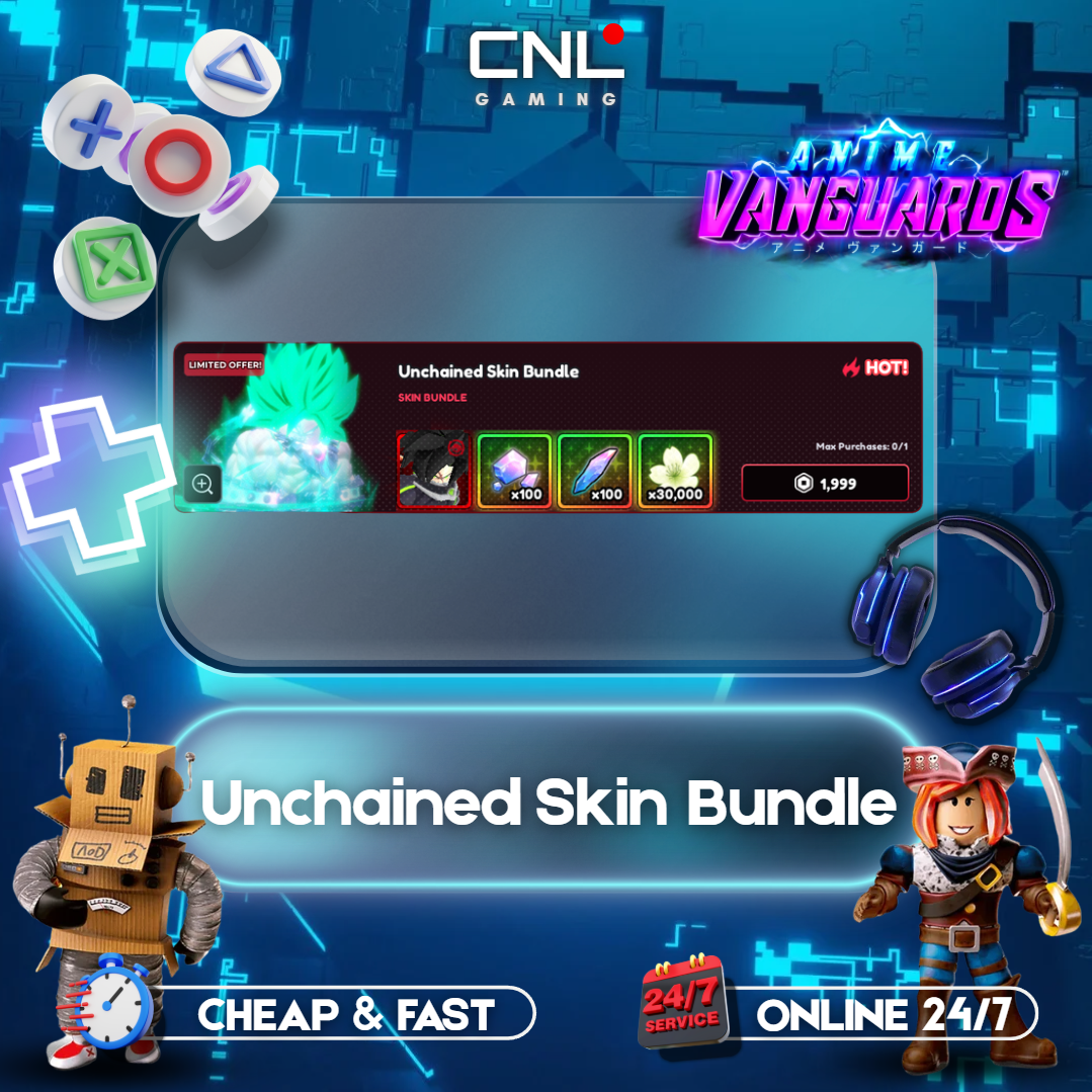 Anime Vanguards - Unchained Skin Bundle [1999R]