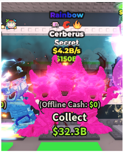RAINBOW CERBERUS 4.2B/S (3 RARE TRAITS)  – STEAL A BRAINROT – FAST DELIVERY & TRUSTED #A5PC3Q