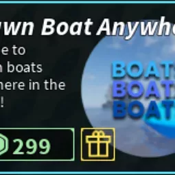 Spawn Boat Anywhere [299r] - Fisch