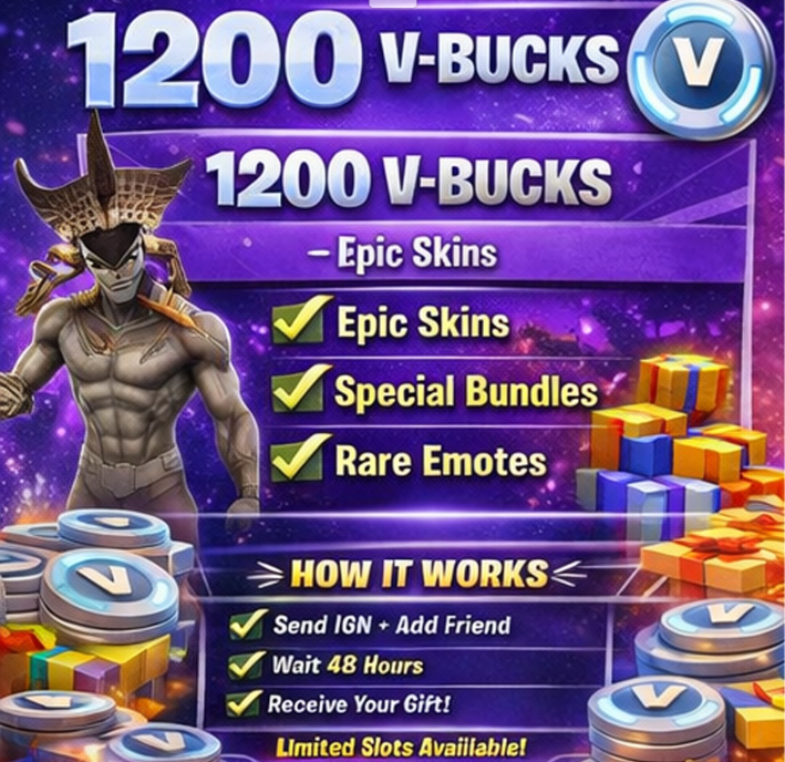 ITEM FOR 1200 V-BUCKS [PC/PS/XBOX/SWITCH] | CHECK DESCRIPTION! FAST DELIVERY!