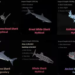 6 SHARKS FOR POSEIDON ROD | 🐟FISCH🐟