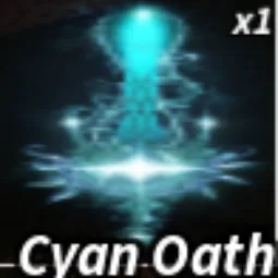 CYAN OATH | RUINOUS OATH ROD SKIN | FISCH