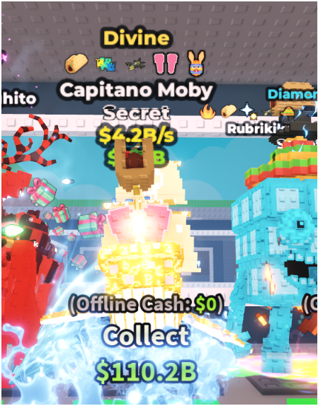 DIVINE CAPITANO MOBY 4.2B/S (5 RAREST TRAITS)  – STEAL A BRAINROT – FAST DELIVERY & TRUSTED #X1KY9N