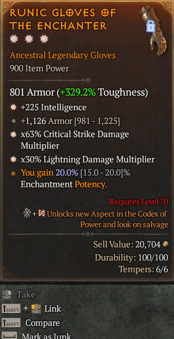Legendary Gloves Int(GA) CDM(GA) Lightning Multi// S13 24/7 Online Acc#1C645